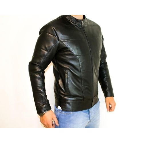 الصفحة الرئيسية سترة جلد طبيعي للرجال ميلانيستا